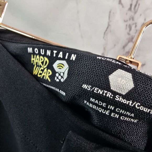 Mountain Hardwear Pants Womens 10 X 30 Black Ski Snow High Rise Synch Gore - Picture 3 of 13